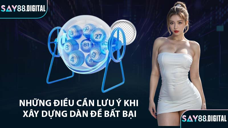 Những điều cần lưu ý khi xây dựng dàn đề bất bại